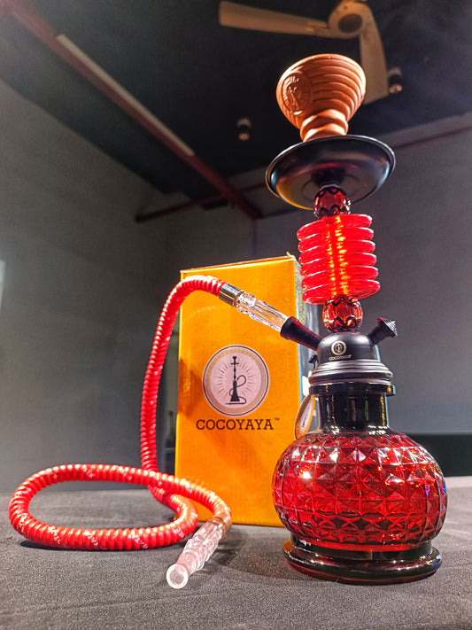 COCOYAYA Pumpkin 1282 Hookah - Red