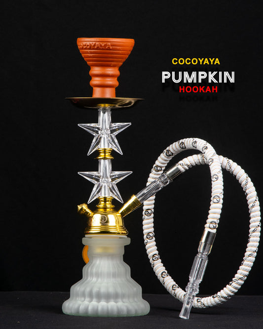 COCOYAYA Pumpkin 1042 Hookah - White