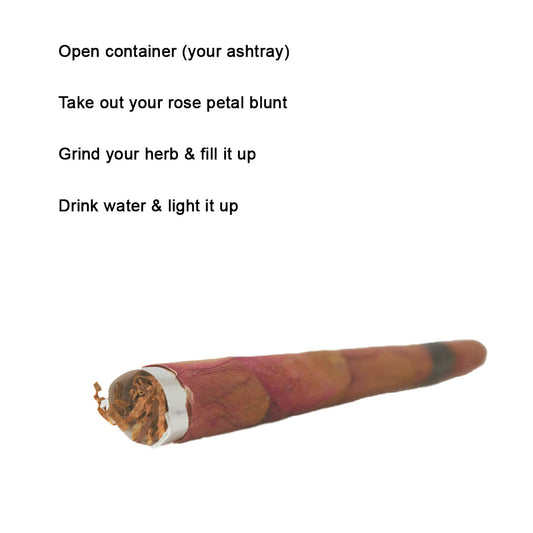 Rose Petal Blunts Smoking Cones - Perfect Rolls (Pack of 5)