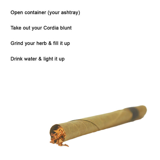 कॉर्डिया लीफ ब्लंट स्मोकिंग कोन - परफेक्ट रोल्स (5 का पैक)