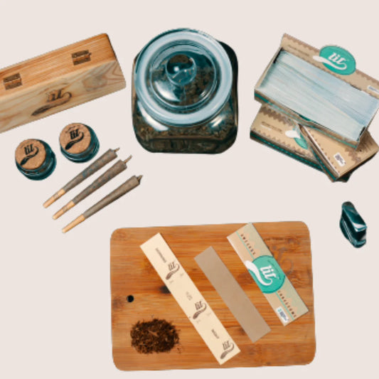 LIT Awesome Threesome Brown Organic Unbleach Paper with Tips - Pack of 50