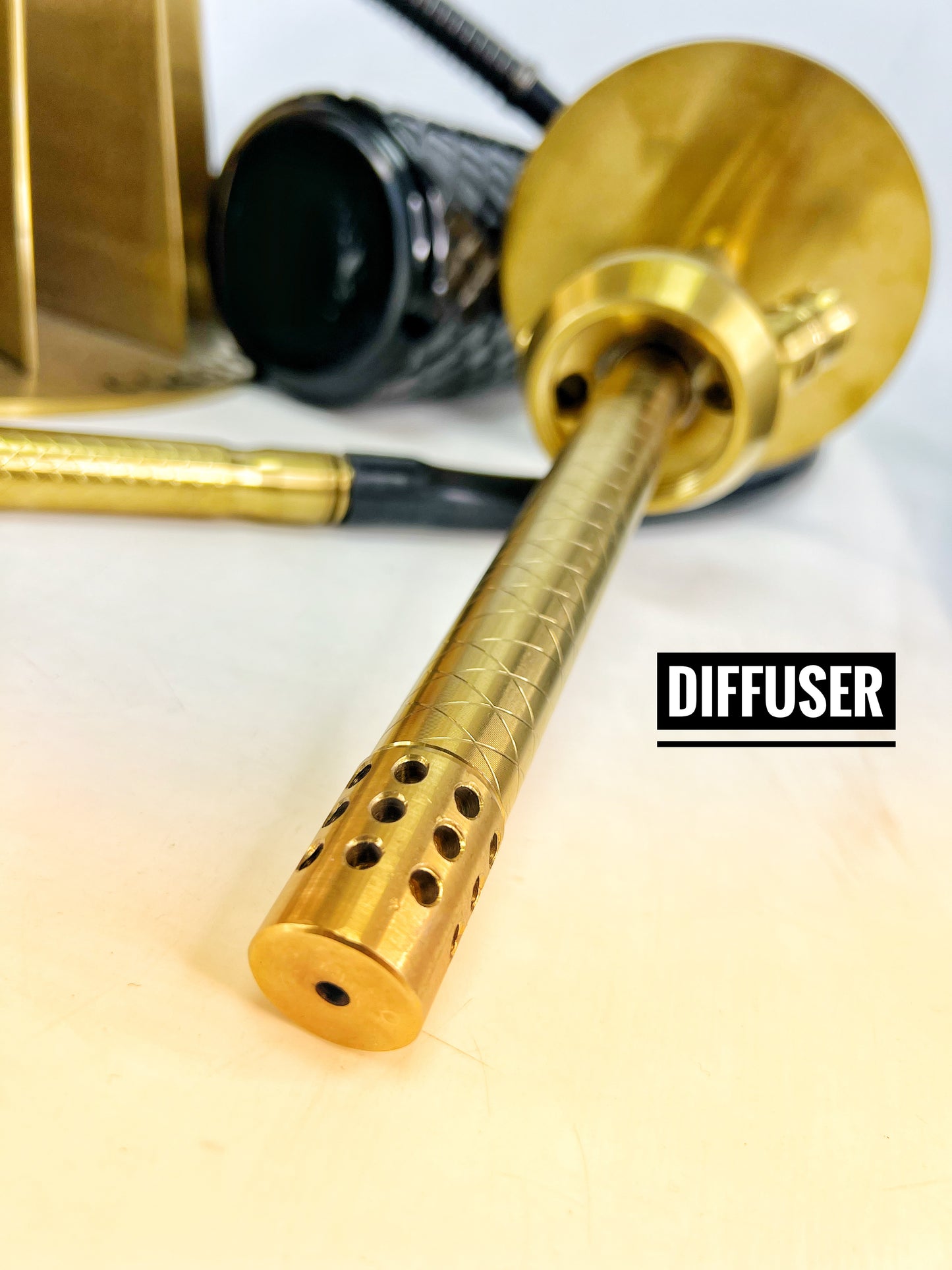 COCOYAYA Gemini Hookah - Golden