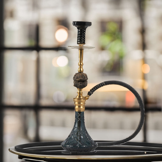 COCOYAYA Cigar Hookah (Bohemian Series) - Golden/Black