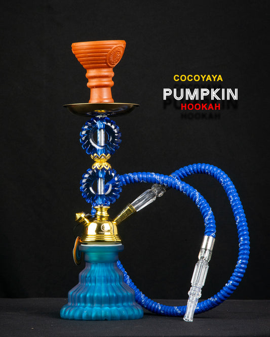 COCOYAYA Pumpkin 1042 Hookah - Blue