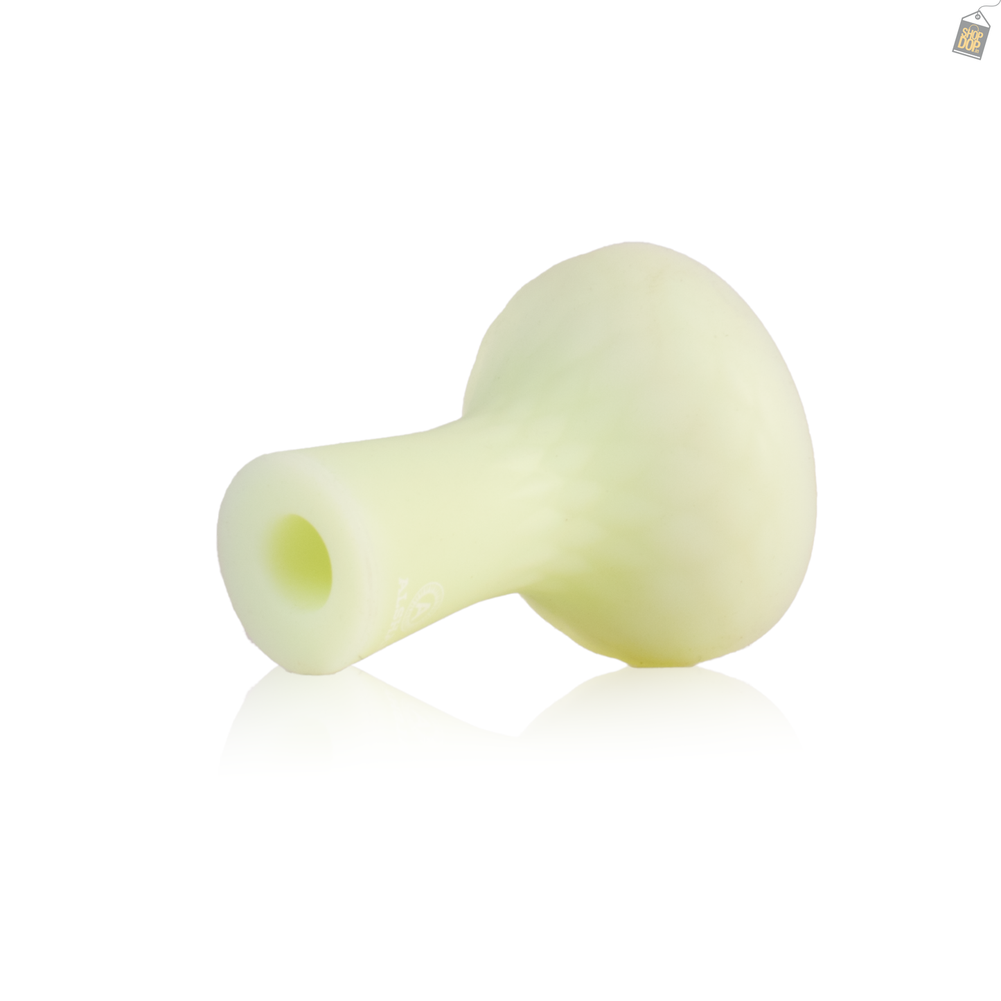 Unbreakable Radium Silicone Chillum for Hookah - Neon