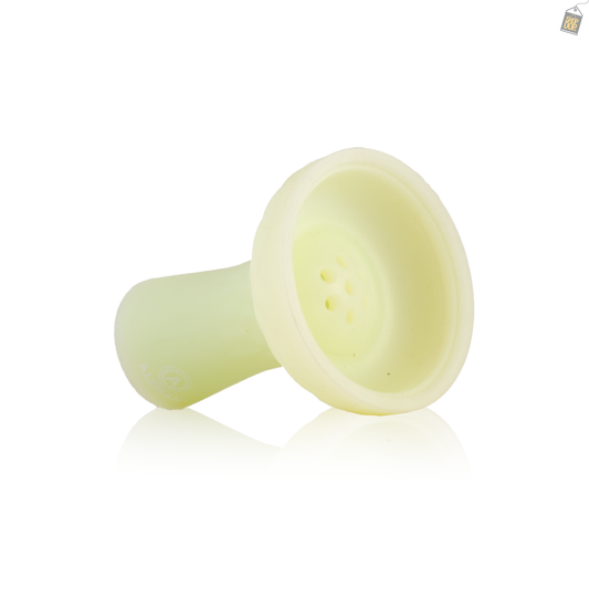 Unbreakable Radium Silicone Chillum for Hookah - Neon