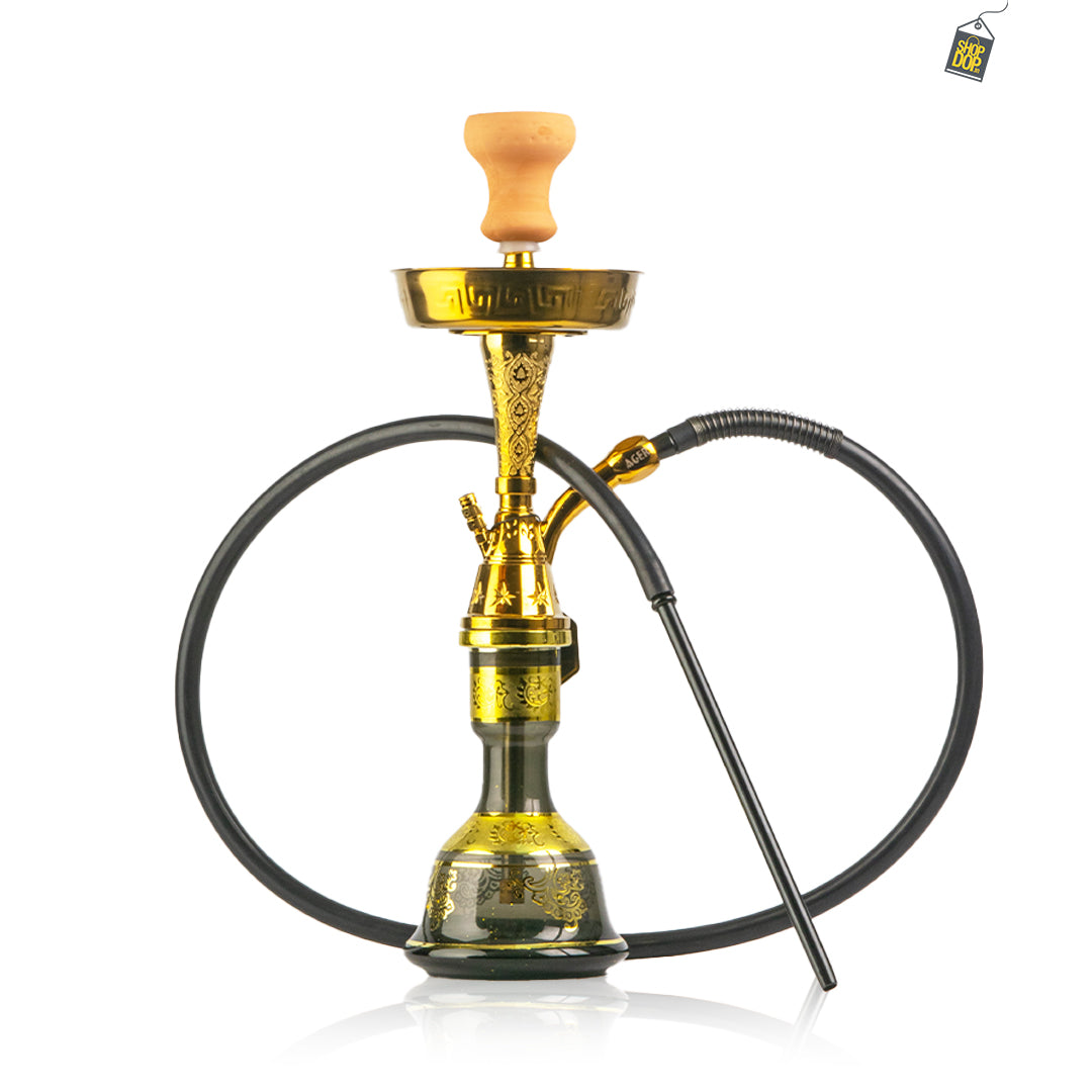 Ager Mini Khalil V Design with Case - Gold Stem / Black Base