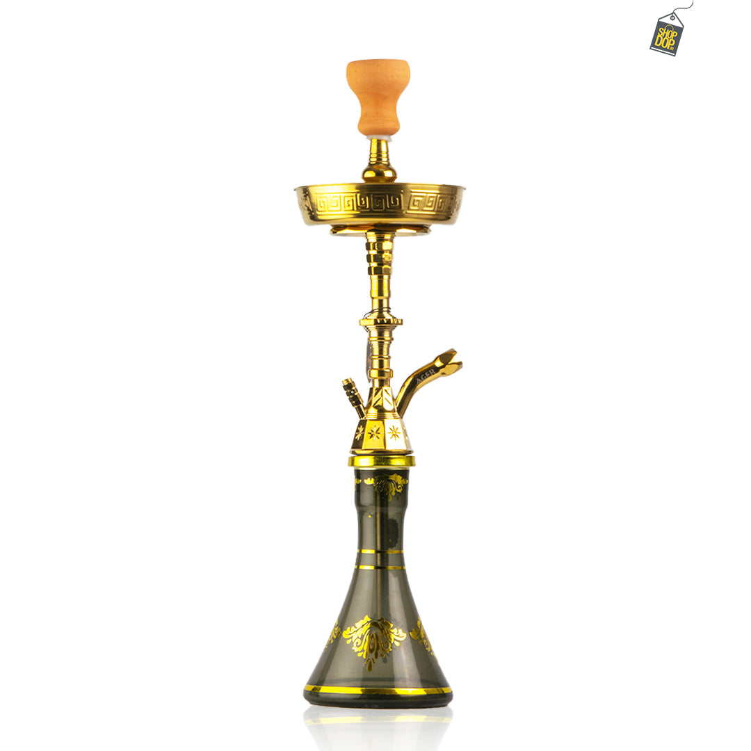 Ager Medium Khalil O Design with Case - Gold Stem / Black Base