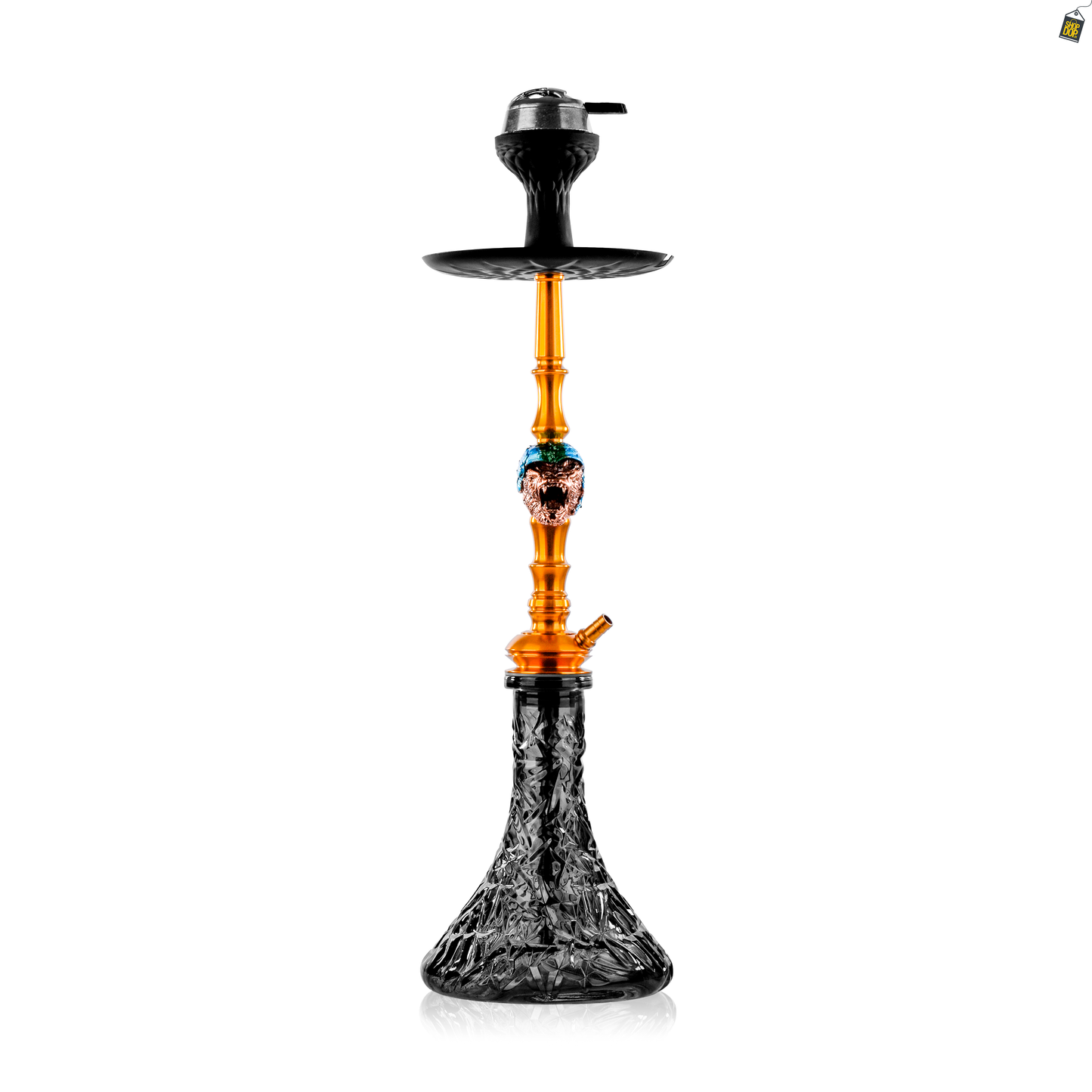 Angry Ape Hookah - Coffee / Rose Gold Face