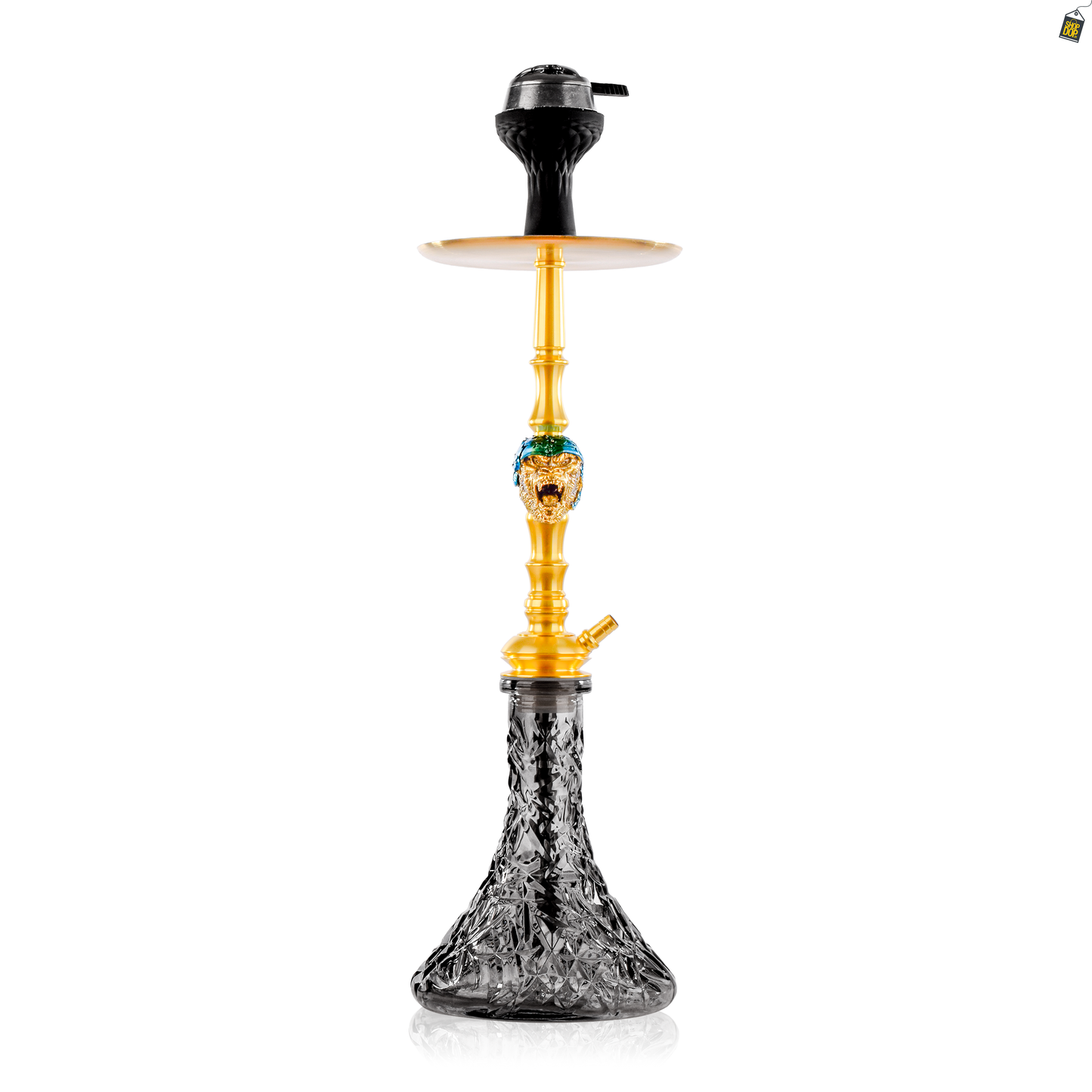 Angry Ape Hookah - Gold