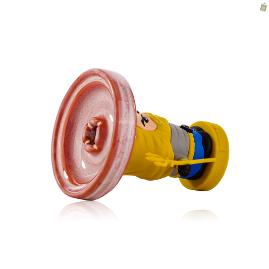 Aquaman Ceramic Hookah Bowl - Light Red