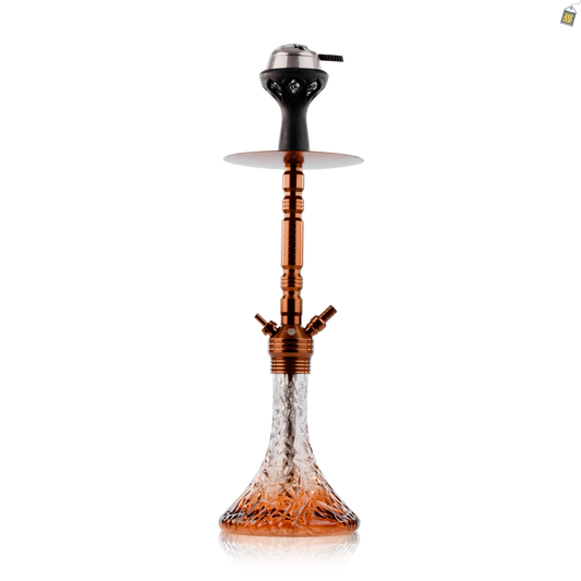 Arabic Delight Hookah with Bag - Bronze