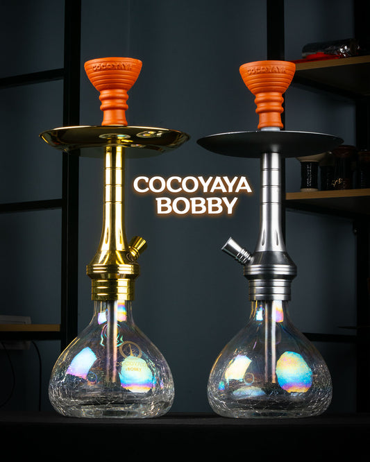 COCOYAYA Bobby Hookah - Golden Crackle Base