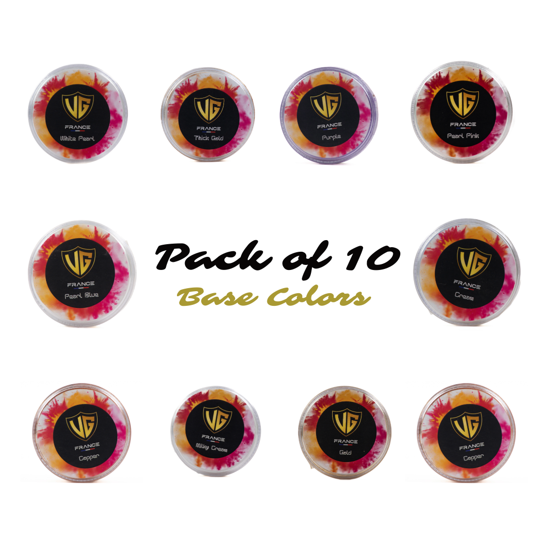 Pack of 10 - Drip Hookah Base Colors