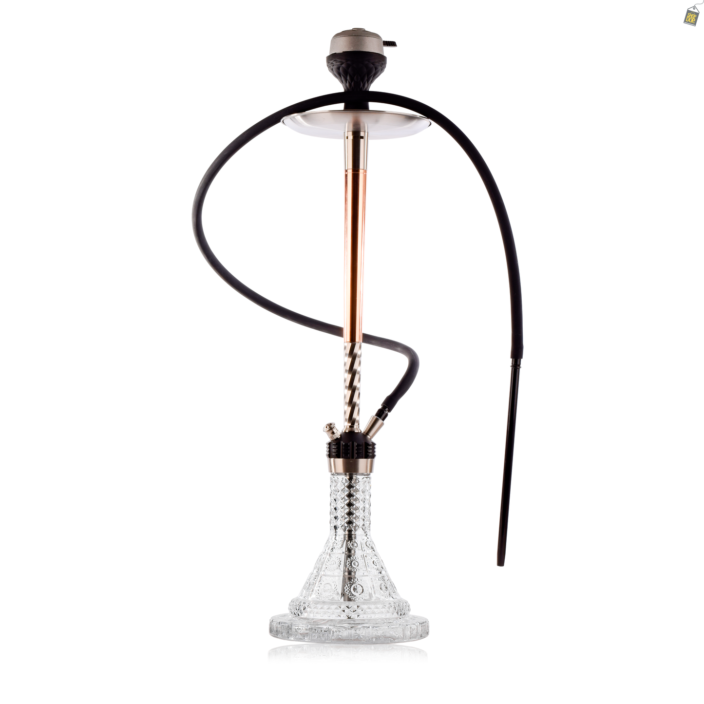 Baton Hookah - Rose Gold