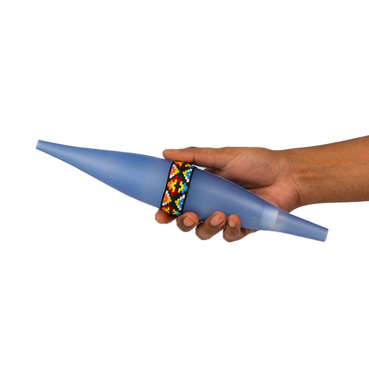 Bazooka Hookah Pipe Handle Only (Ice Chiller) - Blue