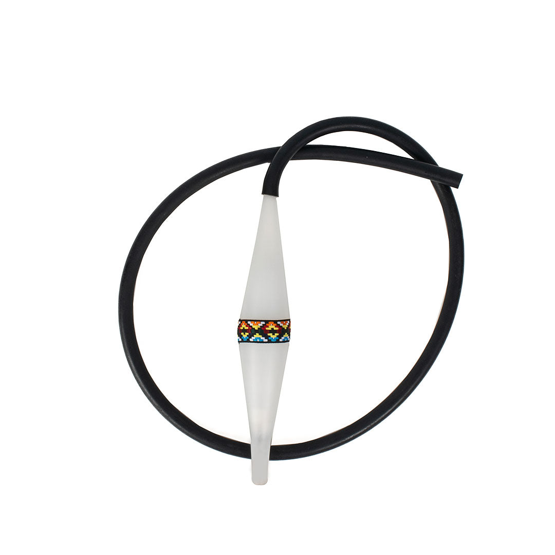 Bazooka Hookah Pipe Handle Only (Ice Chiller) - White