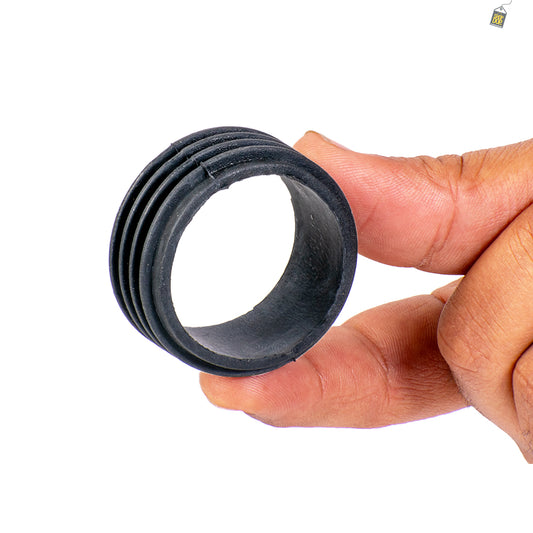 Big Black Base Rubber Grommet (Single)