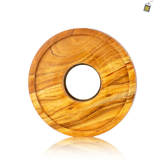 Black Mamba Hookah Wooden Base with LED Light