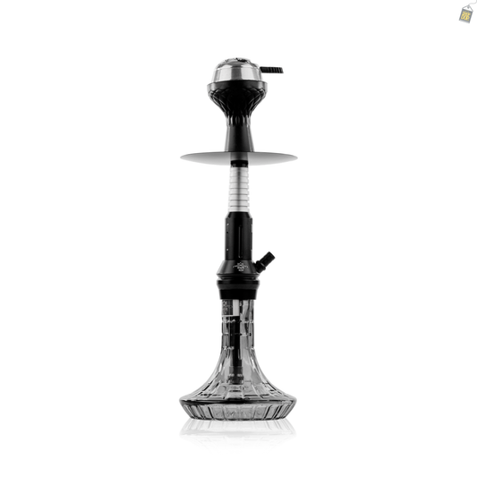 Black Panther Hookah - Silver
