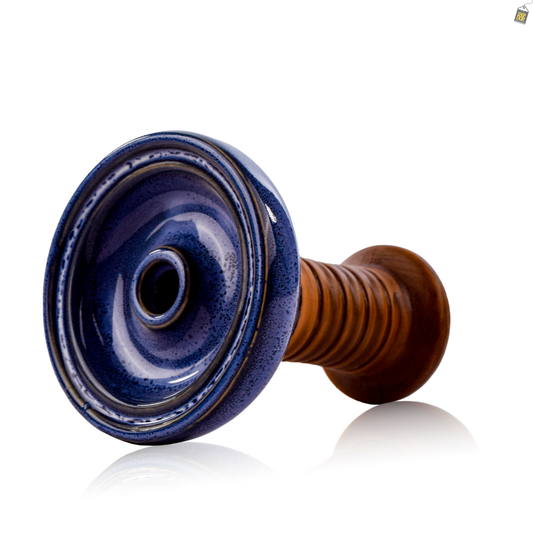Blaze Ceramic Hookah Phunnel Bowl - Blue