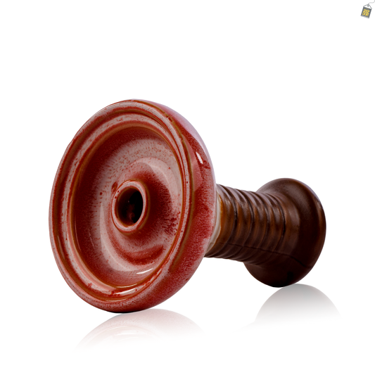 Blaze Ceramic Hookah Phunnel Bowl - Red