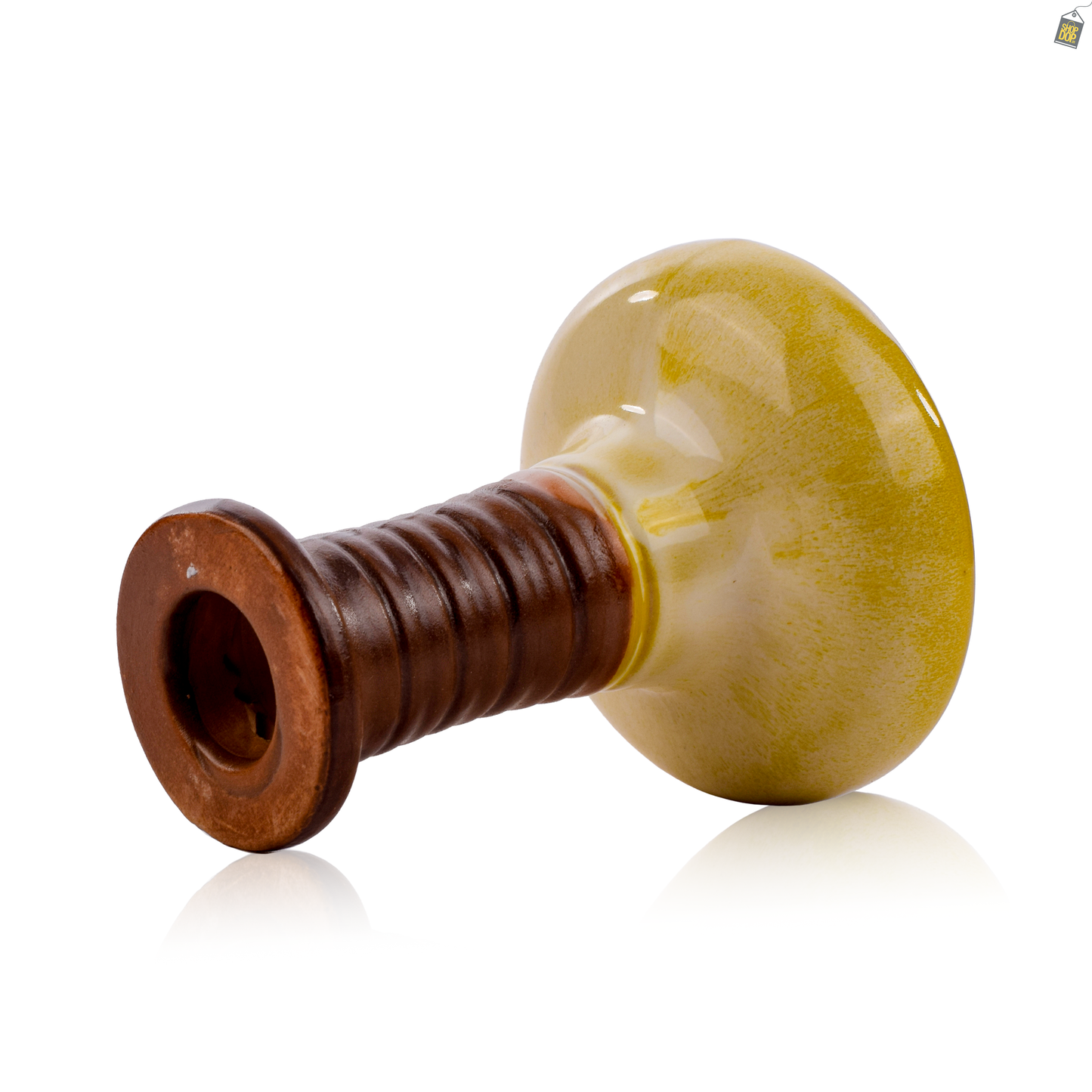 Blaze Ceramic Hookah Phunnel Bowl - Yellow