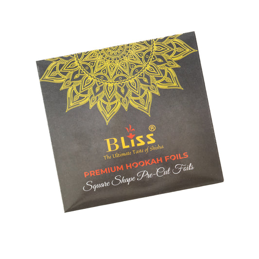 हुक्का के लिए ब्लिस प्रीकट एल्युमीनियम फॉयल पेपर (25 पीस)