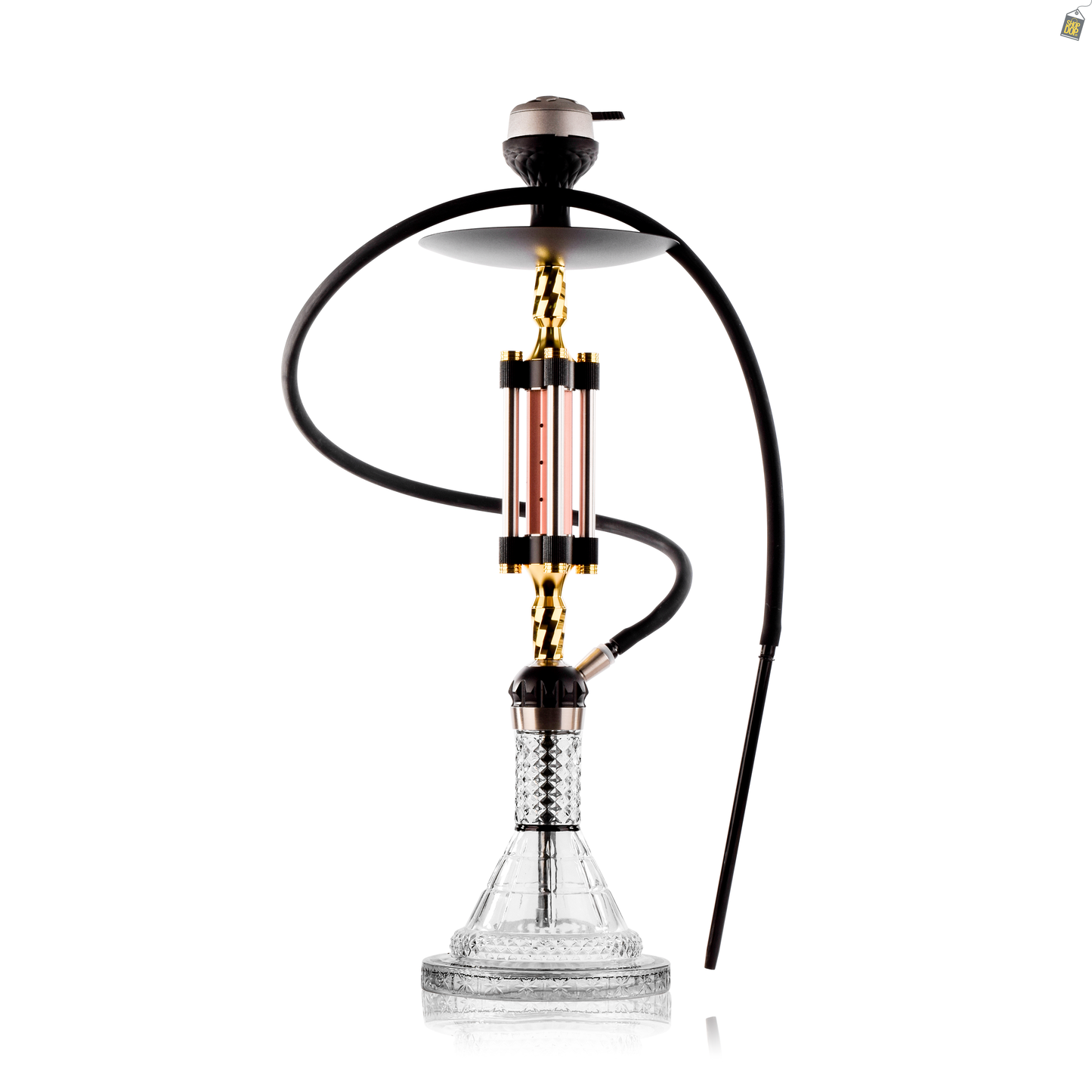 Bollard Hookah - Rose Gold
