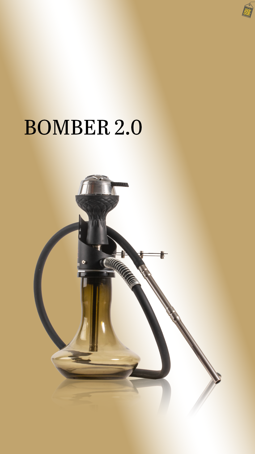 Bomber 2.0 Hookah - Black