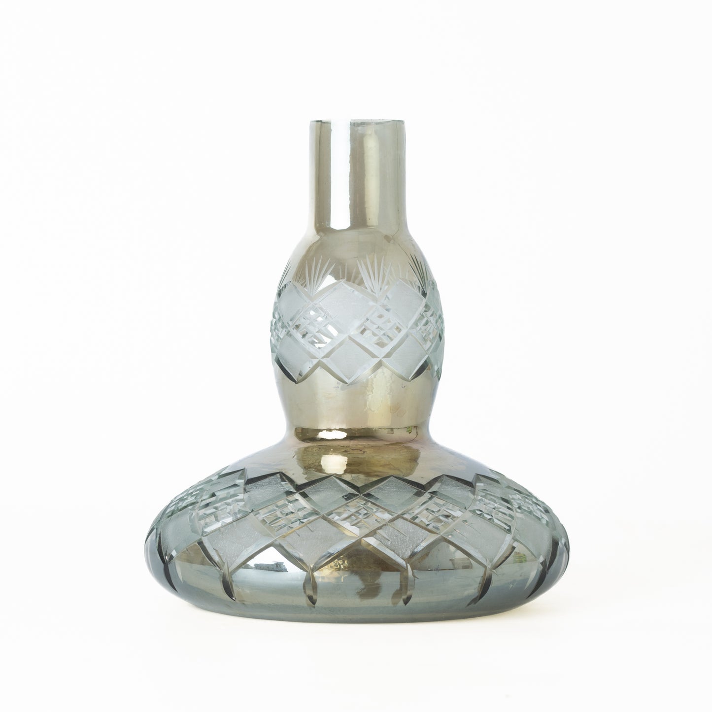 बबल कट ग्लास हुक्का रिप्लेसमेंट बेस