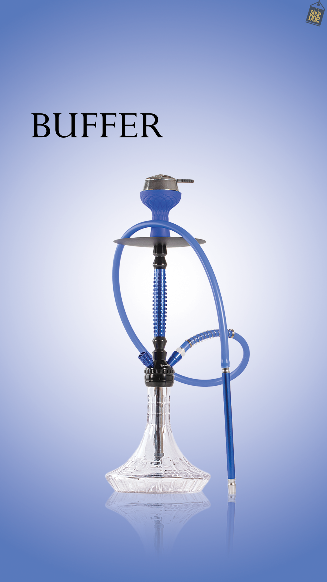 Buffer Hookah - Blue
