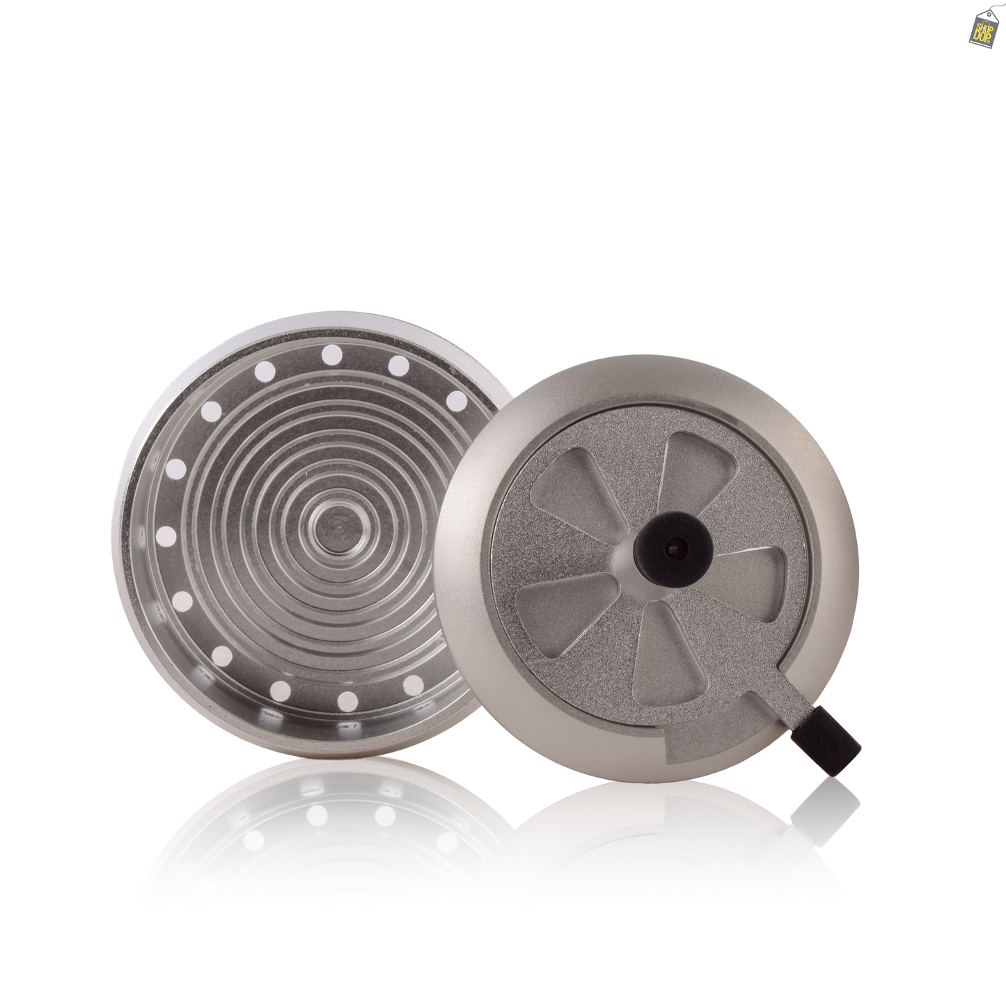 Pintop Hookah Heat Management Device (HMD) - Silver