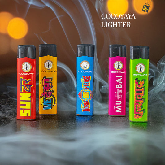 COCOYAYA Lighter (Sticker Design) - Refillable (Single Piece)