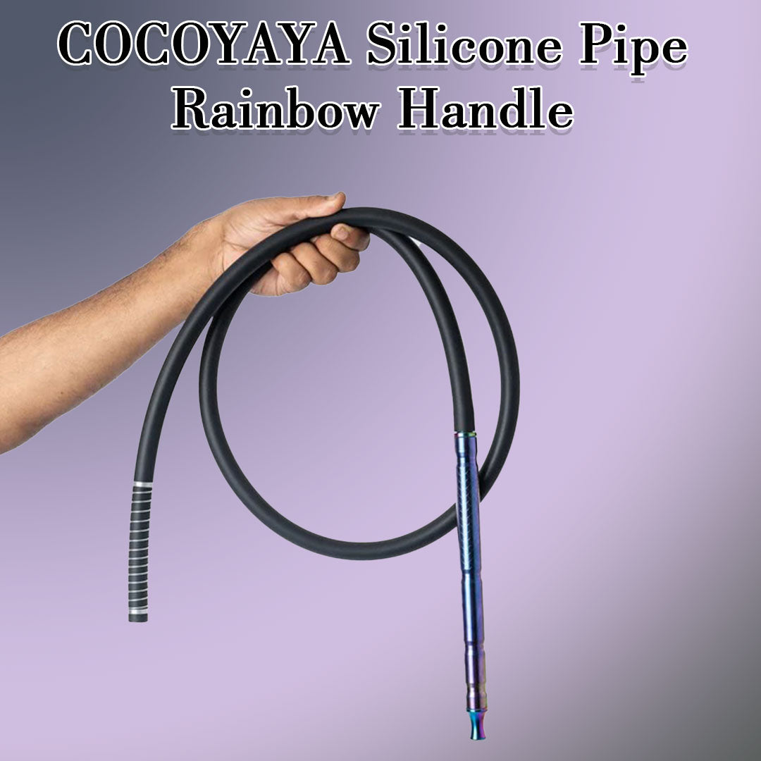 COCOYAYA Silicone Pipe - Rainbow Handle