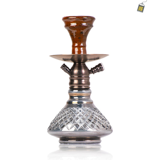 COCOYAYA X8 Hookah - Bronze / Cut Glass Base
