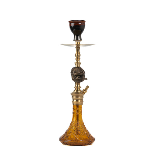 COCOYAYA Cigar Hookah (Bohemian Series) - Golden/Amber
