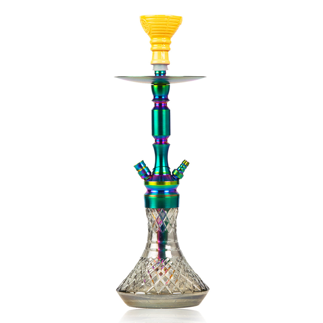 COCOYAYA Pedro Hookah with Bag - Rainbow