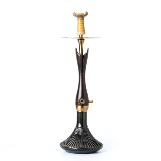 कोकोयाया वंडर वुड हुक्का - काला