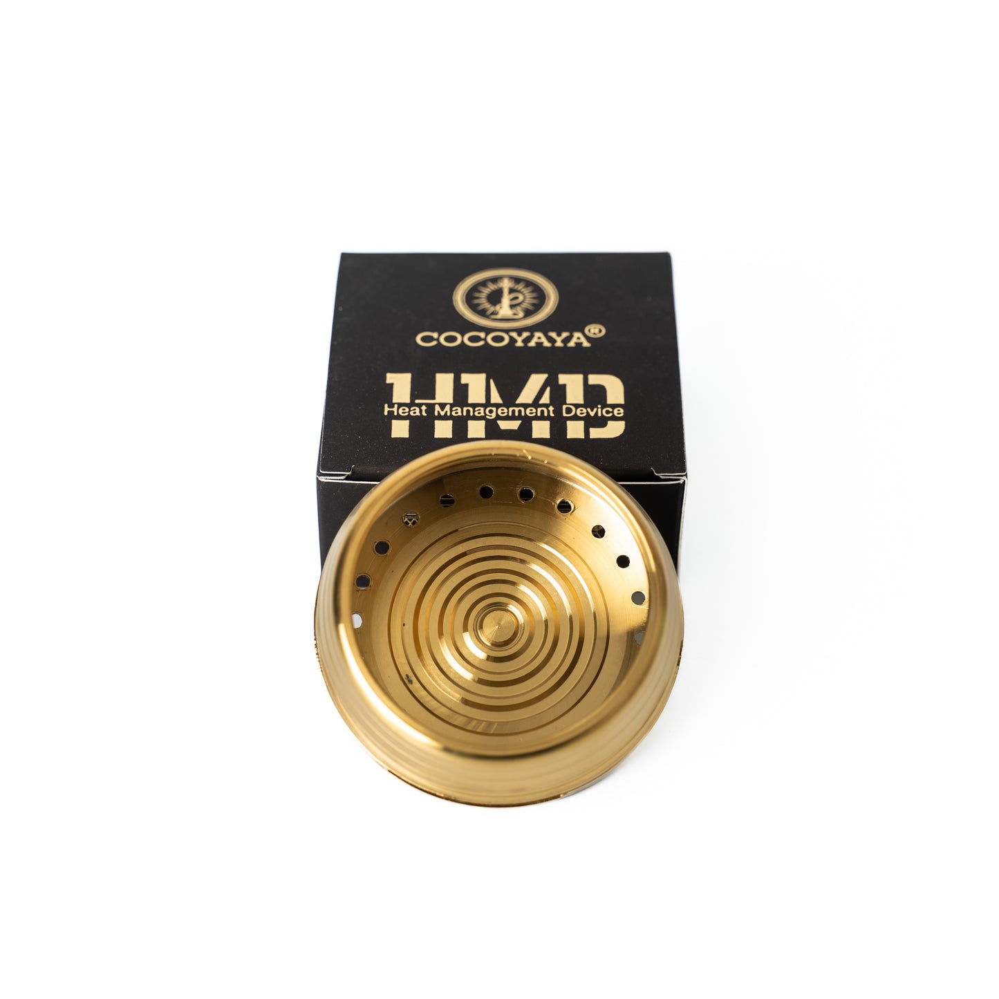 COCOYAYA 3 Line Hookah HMD - Golden