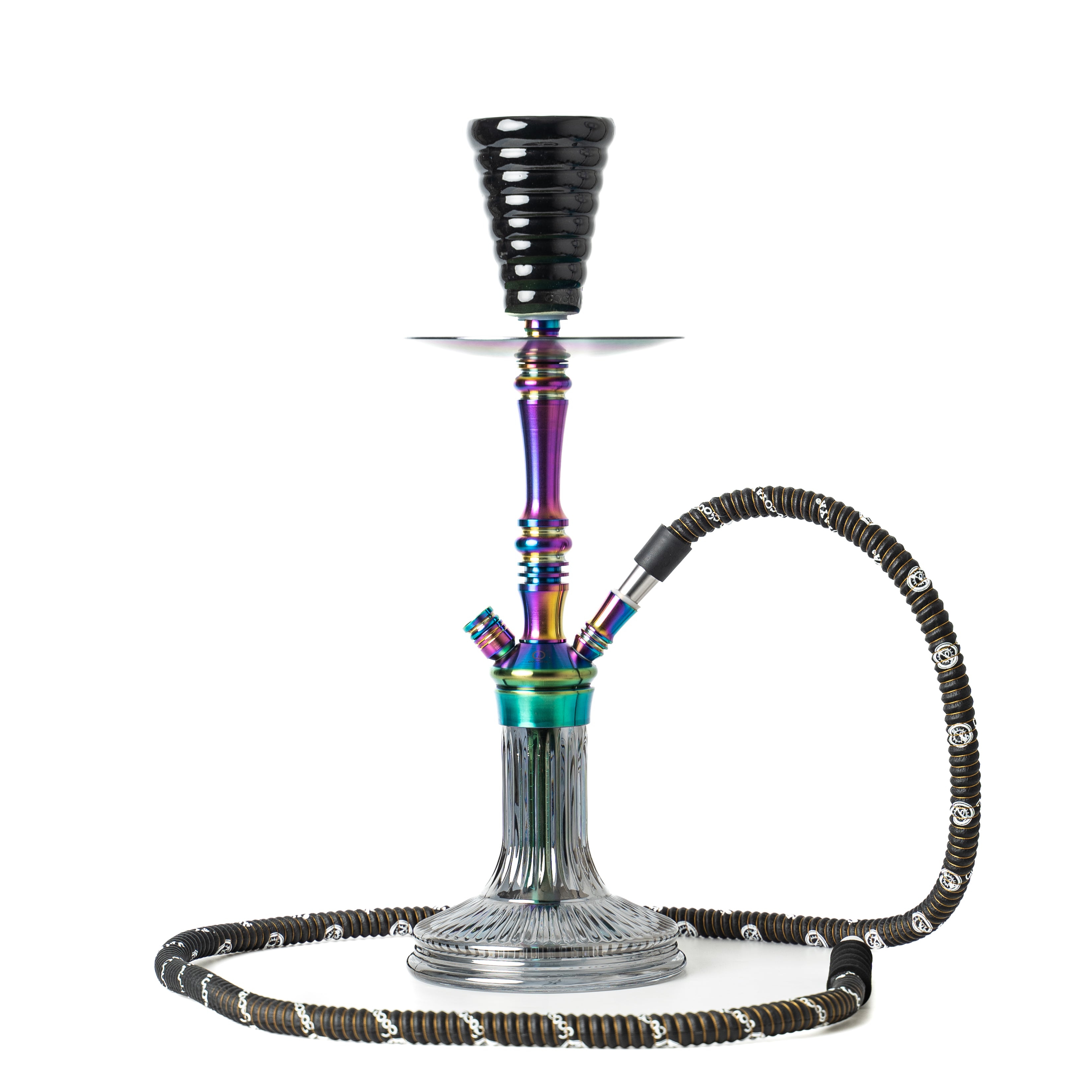 Buy COCOYAYA Barcelona Hookah Rainbow / Black Base shopdop.in