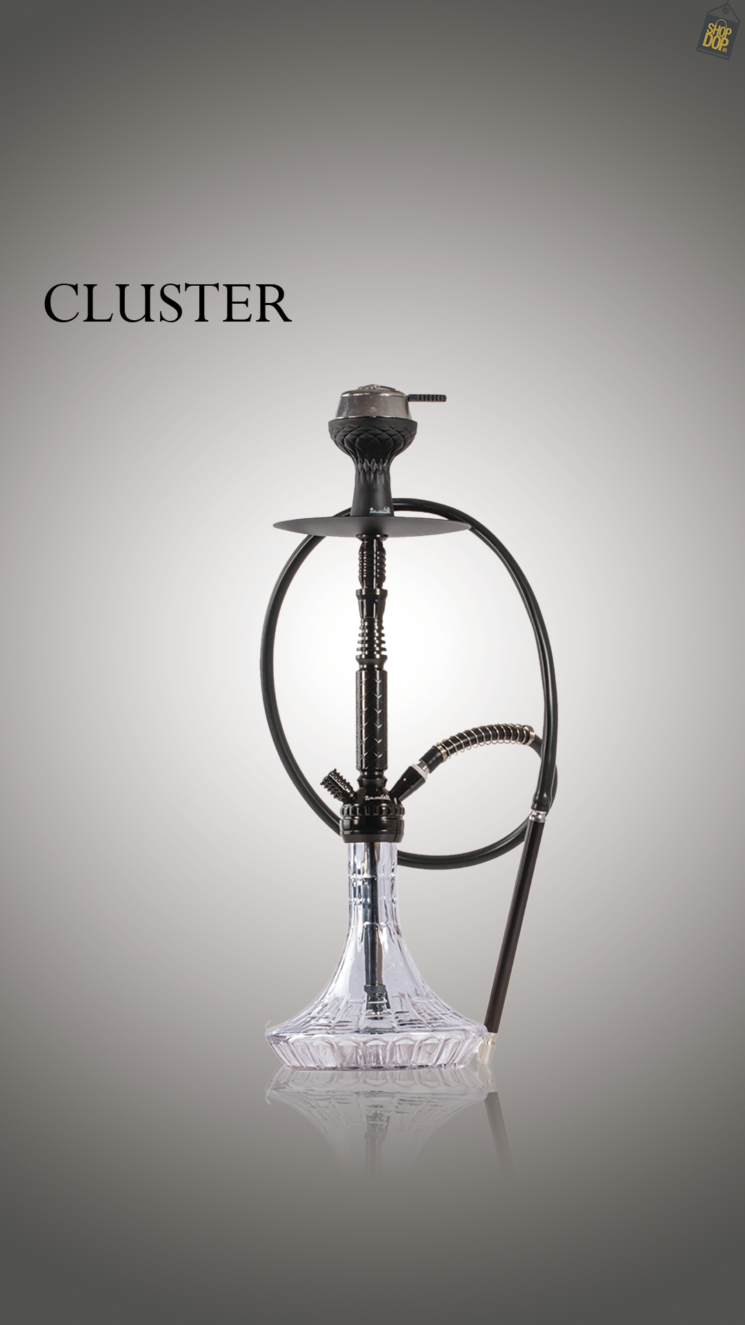 Cluster Hookah - Black