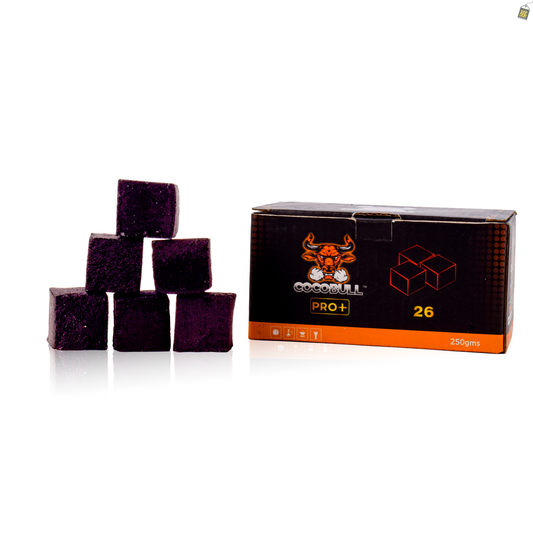 Cocobull Gold Coconut Shell Hookah Charcoal - 250g (16pcs)