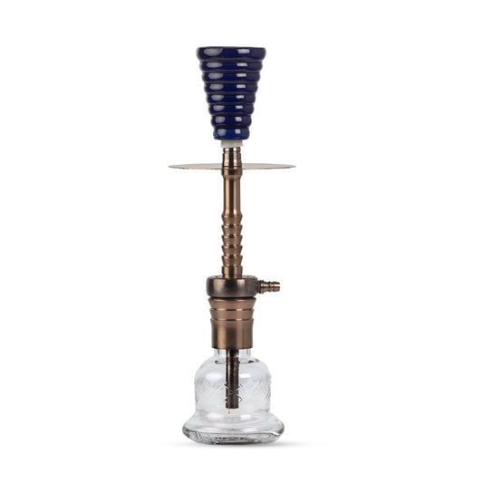 Cocoyaya Kaka Hookah (Conquer Series) - Bronze (Transparent Base)