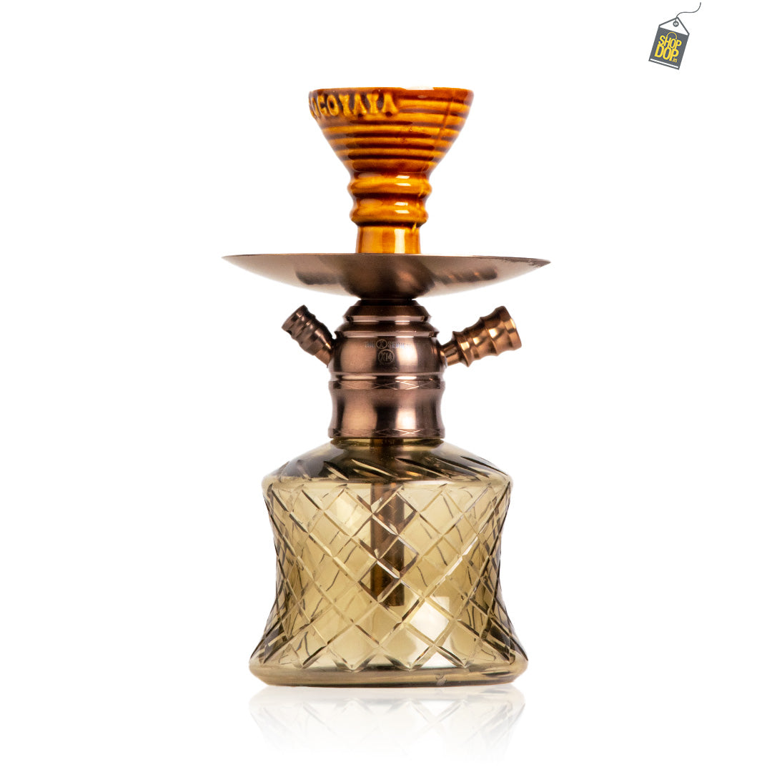 X14 Hookah (Grey Base / Bronze Stem)