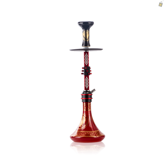Cubic X Hookah - Red