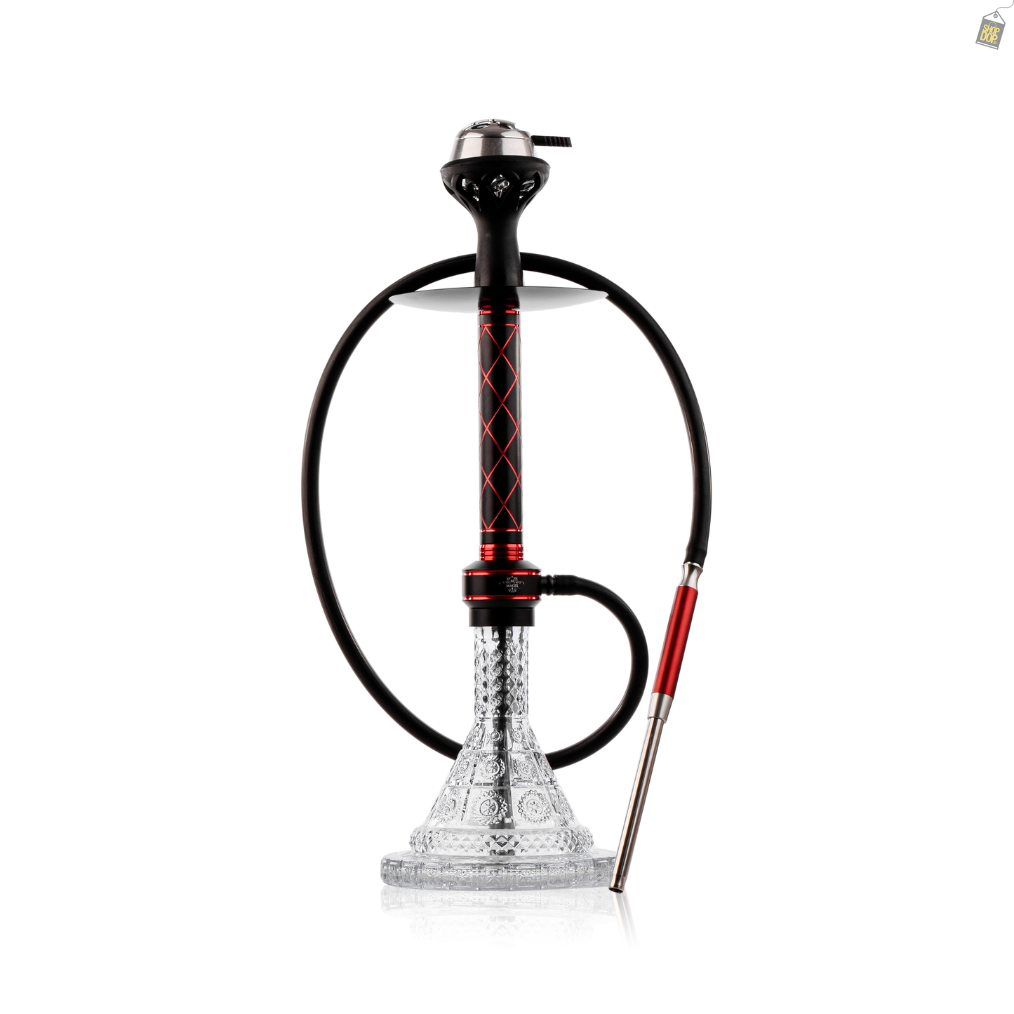 Dark Night Hookah with Bag - Rose Gold