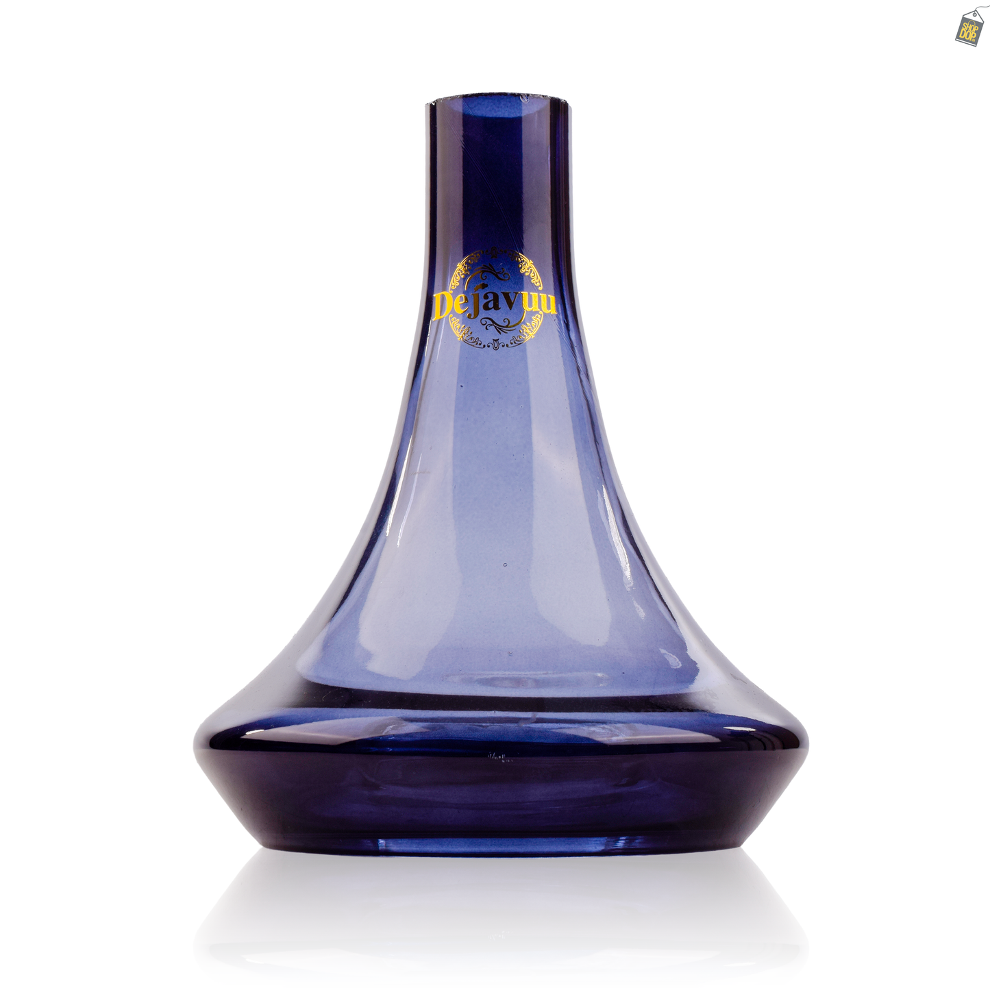 Delta Glass Hookah Replacement Base - Black (Lock)