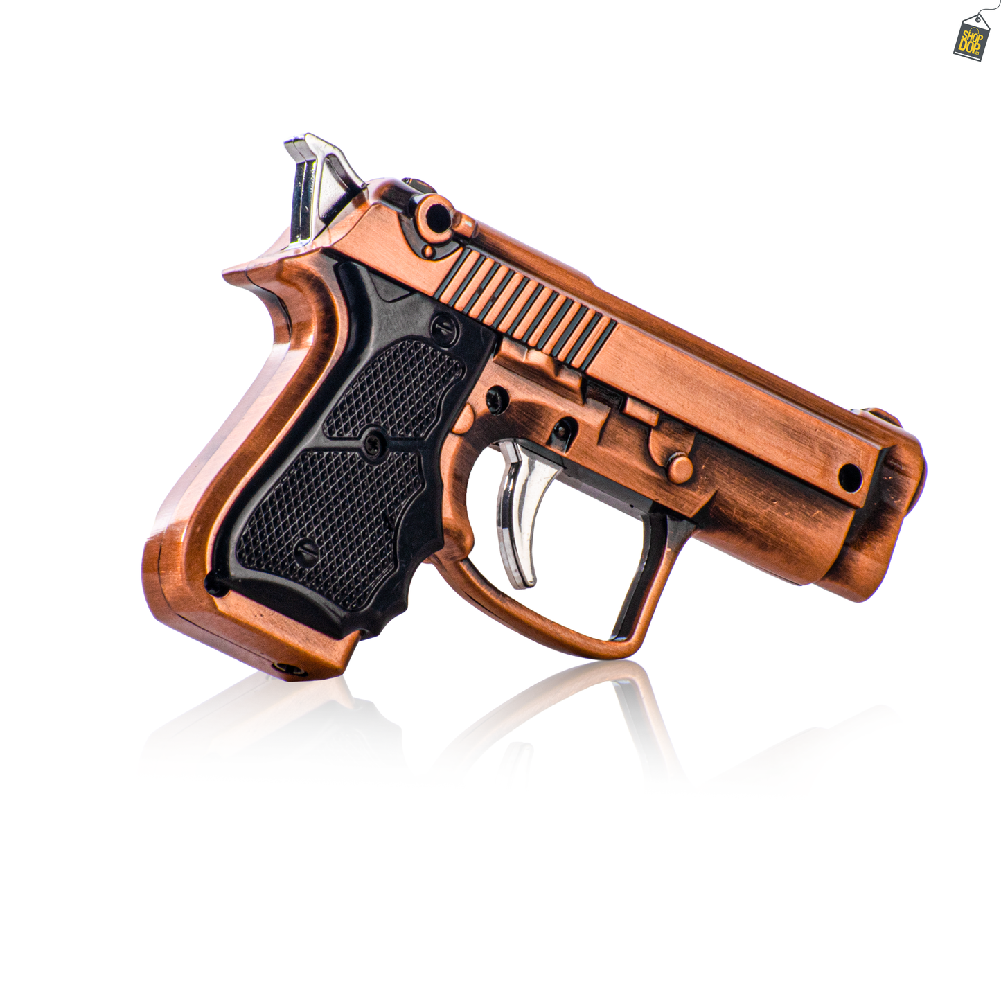 Desert Eagle Flash Light Gun Lighter - Rose Gold