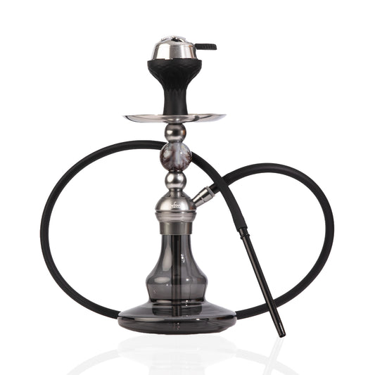 Dolphin Hookah with Bag - White